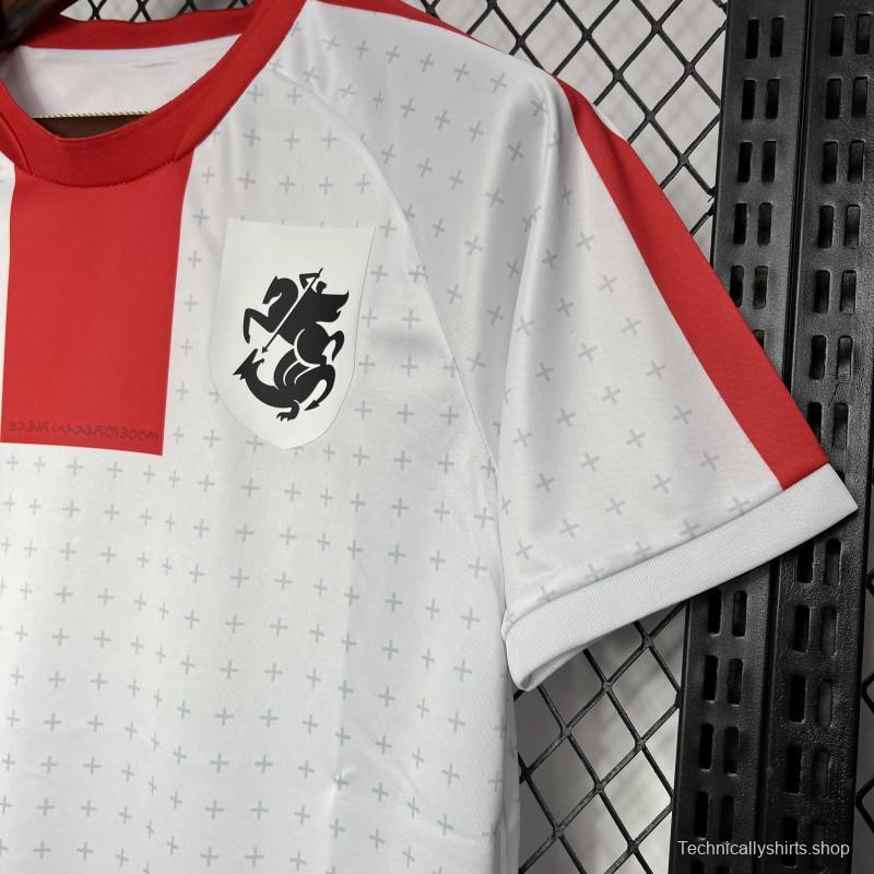 2024 Georgia Away White Jersey