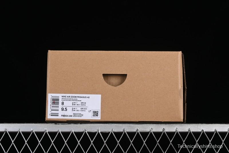 Nike Air Zoom Pegasus 40 Breathable Mesh Running Shoes - FN0024-100