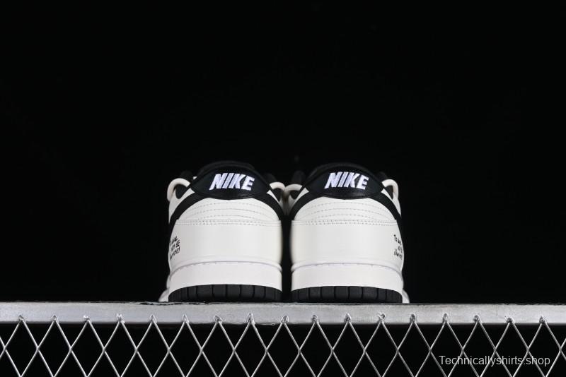 Nike Dunk Retro Saml Panda Mischief Low-Top Casual Sneakers with SB Lace and Retro Black-White Design - DD1391-100