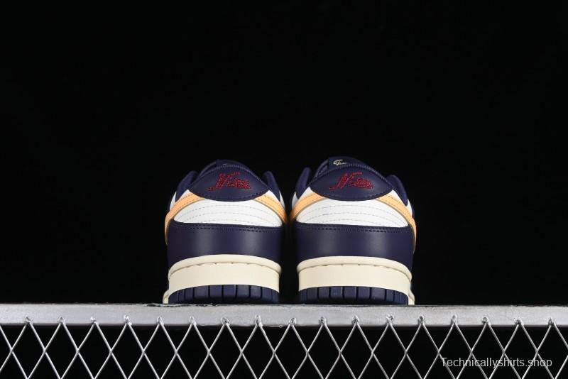 Nike Dunk Low Retro Navy Blue SB Low-Top Casual Skate Shoes - FV8106-181
