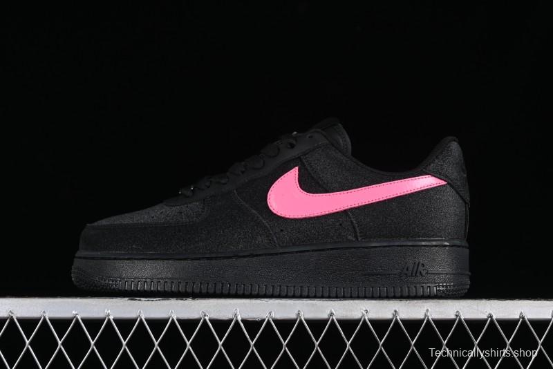 Nike Air Force 1 '07 Low Casual Sneakers in Black Starry Sky - CW2288-015