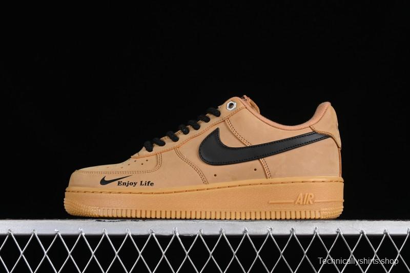 Nike Air Force 1 '07 Low Wheat Low-Top Sneakers - FZ7372-200