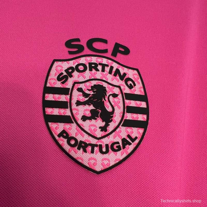 24/25 Sporting CP Pink October Jersey