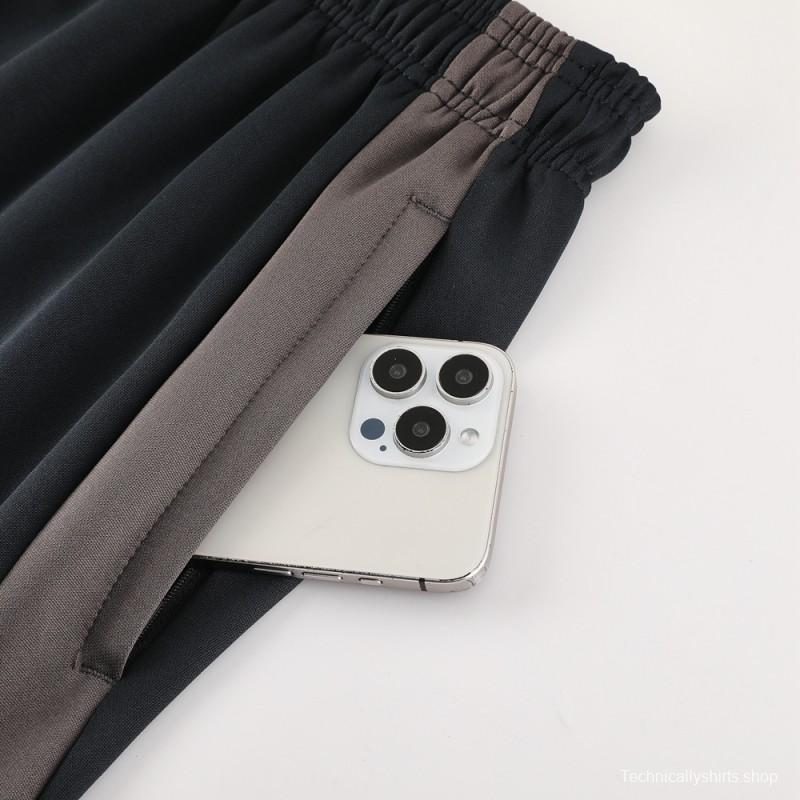 24/25 Real Madrid Pink/Black Full Zipper Jacket +Long Pants