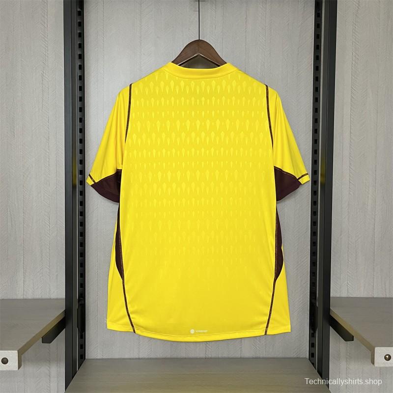 24/25 Cruzeiro Limited Edition Goalkeeper Yellow Jersey