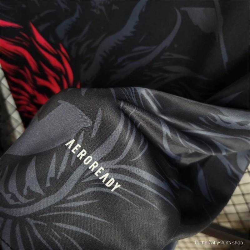 24/25 Real Madrid Black/Red Dragon Special Jersey