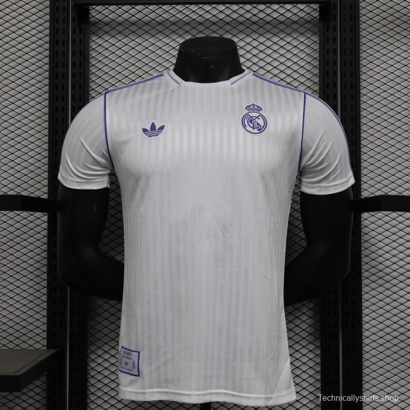 Player Version 25/26 Real Madrid White Icon Jersey