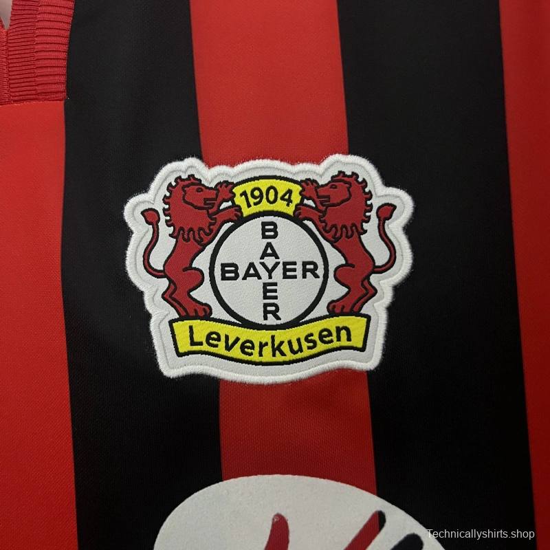 01/02 Retro Bayer Leverkusen Home Jersey