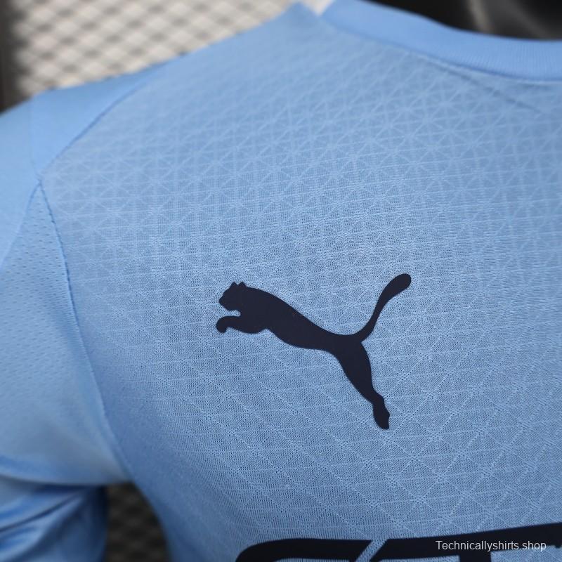 Player Version 25/26 Manchester City Home Jersey