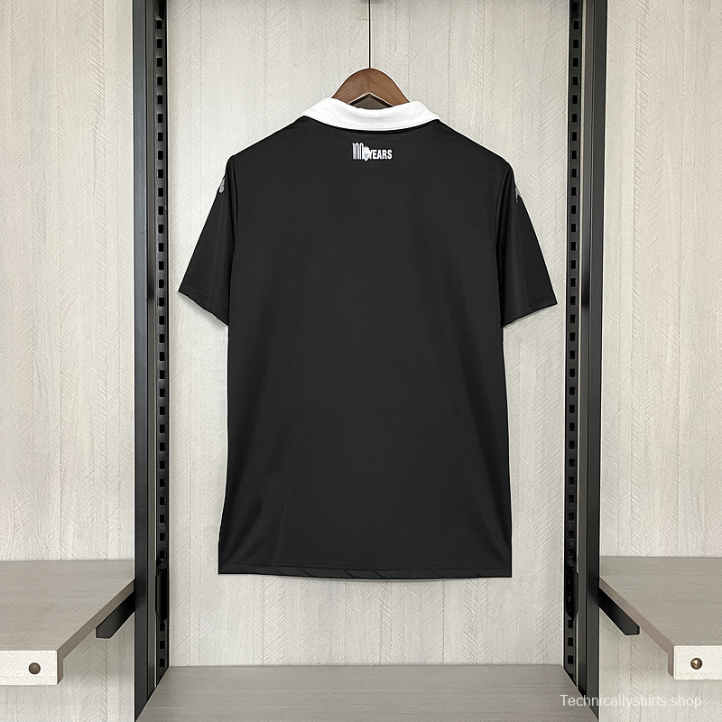 25/26 AS Monaco 100th Anniversary Black Jersey