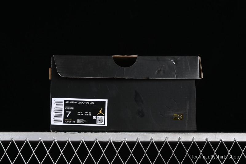 Nike Air Jordan Legacy 312 Low Basketball Shoes with Velcro Strap - HJ9199-111