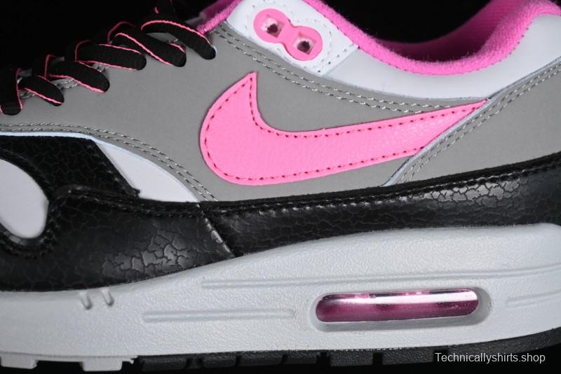 Nike Air Max 1 Retro Running Shoes with Half-Sole Air Cushion - HF3713-003