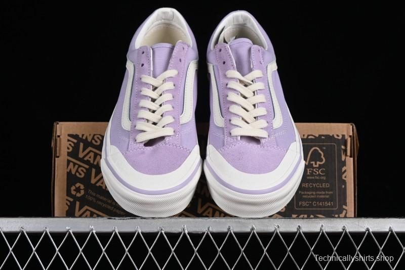 Vans Old Skool Reissue 136 Classic Low-Top Skate Shoes with Detachable Cushioned Insole and Crescent Toe Design - VN000MT6E3N