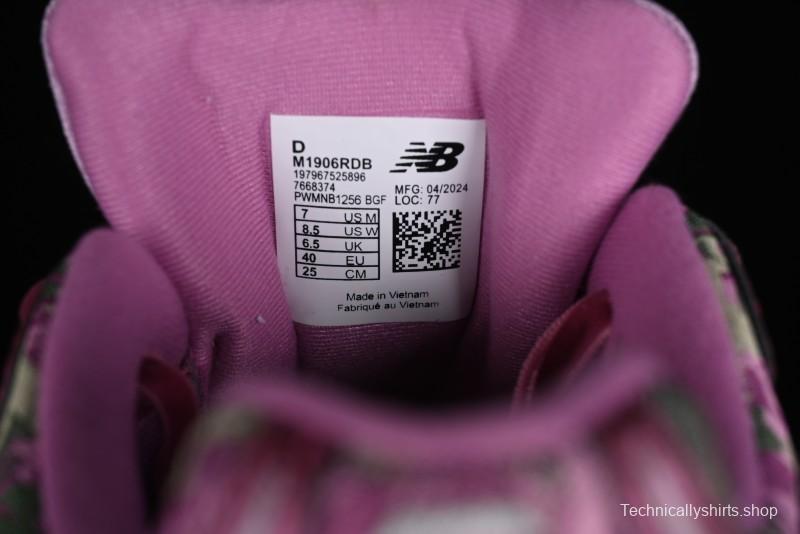 New Balance 1906 Series Jack Harlow Collaboration Retro Dad Style Casual Running Shoes - M1906RDB