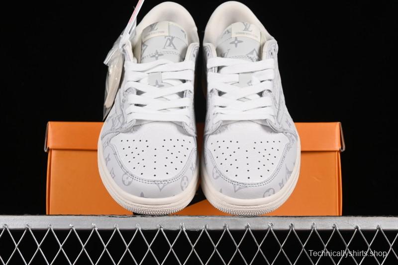 Nike Air Jordan 1 Low OG SP Travis Scott x Fragment Design Collaboration Sneakers - LX1988-700