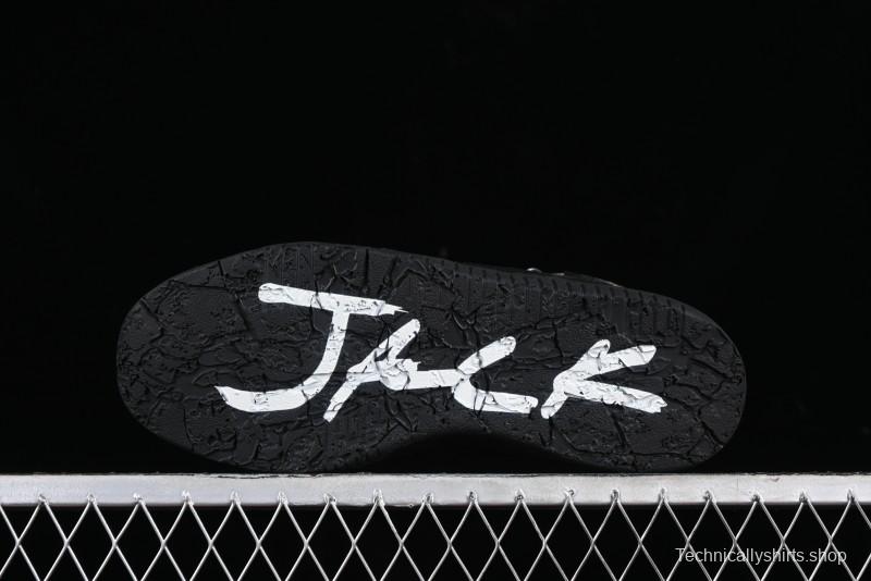 Nike Travis Scott x Jordan Cut The Check AJ1 Basketball Shoes with Velcro Design - FZ8117-200