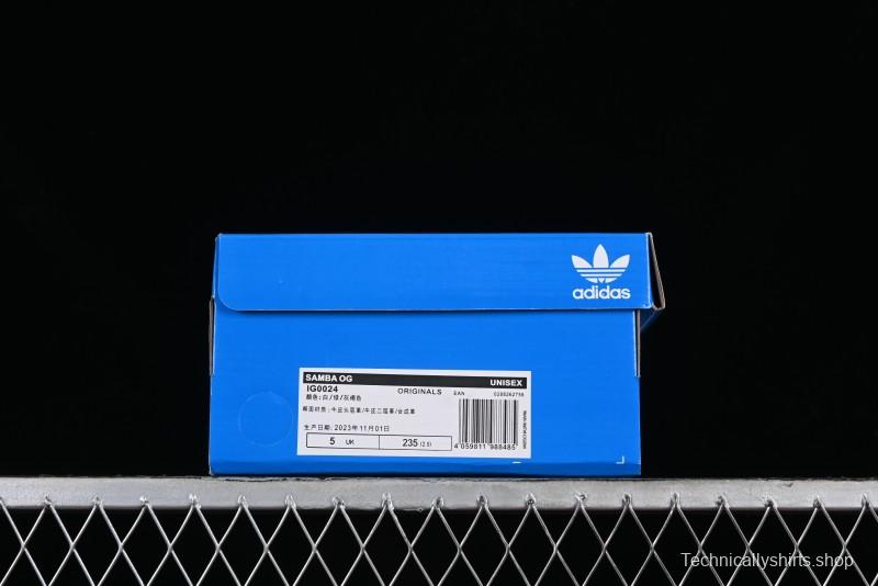 Adidas Samba OG Casual Sneakers - IG0024