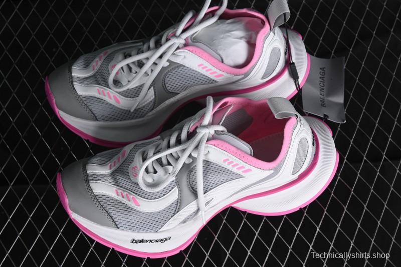 Balenciaga Circuit Lightweight Distressed Print Round Toe Fashion Casual Sneakers - WFLGY1950