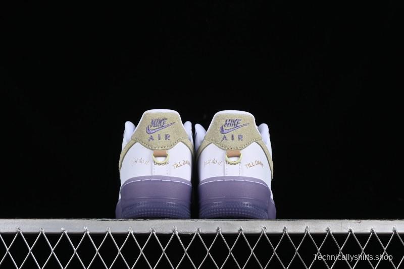 Nike Air Force 1 '07 Low Casual Sneakers with Full-Length Air Cushion - HF5719-139