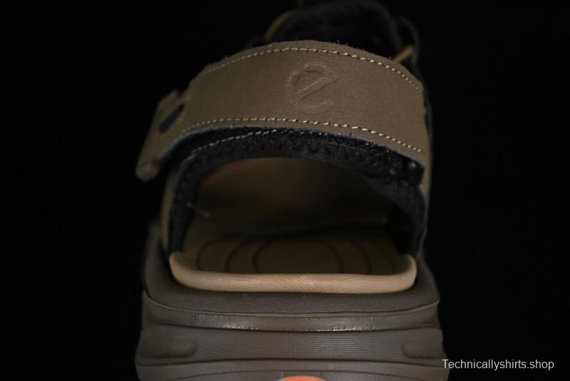 ECCO Offroad Series 2024 Summer New Outdoor Beach Sandals with Anti-Collision Toe and MD Massage Insole - 63133001002