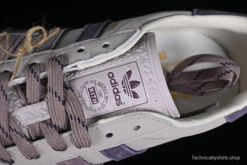 Adidas Originals Gazelle Indoor Kith Retro Casual Slip-Resistant Wear-Resistant Low-Top Sneakers - IH0120