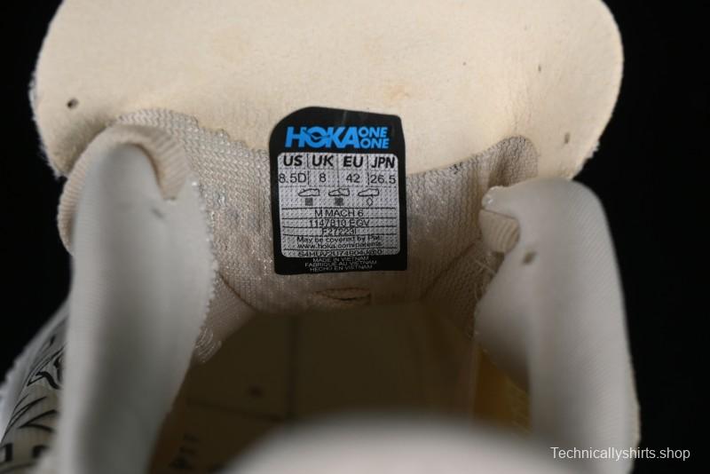 HOKA ONE ONE MACH 6 Flagship Racing Shoes with Carbon Plate Technology and Asymmetric Design - 1147810 EGV