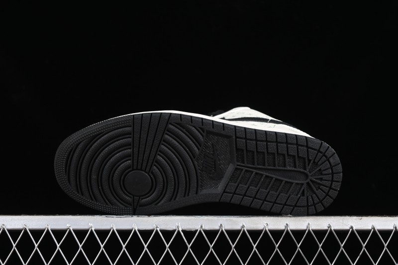 Nike Air Jordan 1 Low LV Collaboration - Printed Knight High-End Custom Low-Top Culture Basketball Shoes SJ9950-005