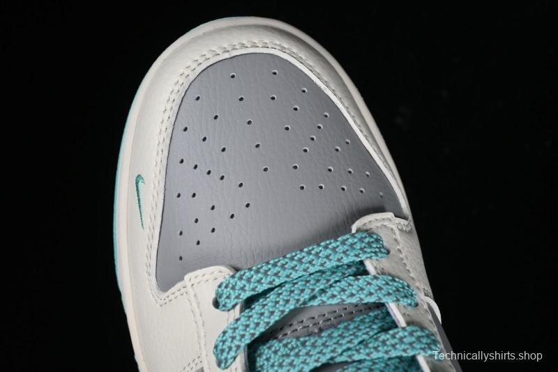 Nike SB Dunk Low BAPE Collaboration - Beige Grey Indigo Anniversary Custom Low-Top Casual Skate Shoes - BB8969-003