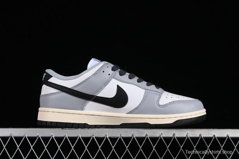 Nike Dunk Low SB Light Smoke Grey White Grey Casual Skate Shoes - DD1503-117