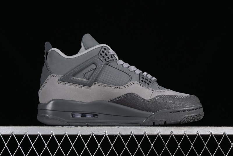 Nike Air Jordan 4 Retro SE "Paris Olympics" Sneakers in Smoked Grey - FQ7928-001