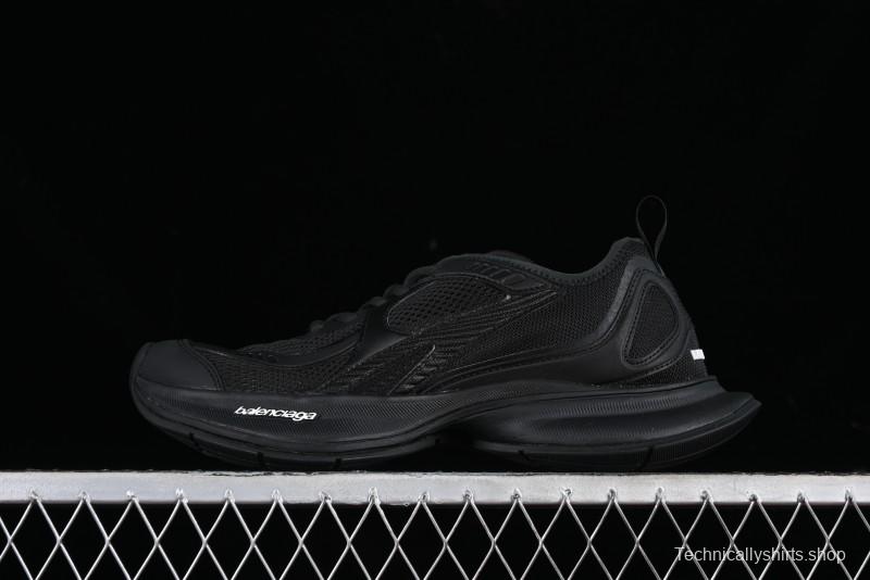 Balenciaga Circuit Lightweight Distressed Print Round Toe Fashion Casual Shoes - WFLGY1000