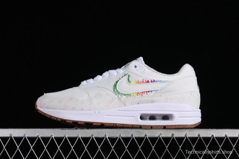 Nike Air Max 1 Retro Running Shoes with Half-Sole Air Cushion - FF2420-168