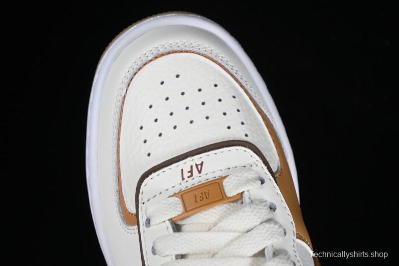 Nike Air Force 1 Shadow Low-Top Sneakers with Lightweight EVA Midsole and Anti-Slip RB Rubber Outsole - DZ1847-106