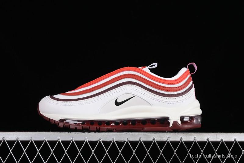 Nike Air Max 97 Retro Running Shoes with Full-Sole Air Cushion - FN6957-101