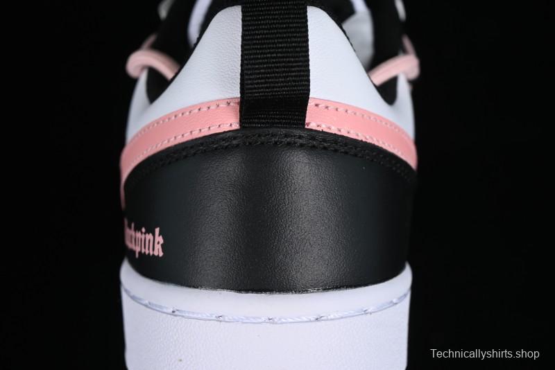 Nike Court Borough Low 2 Sneakers in Cool Blackberry with Sweet & Spicy Design - BQ5448-110