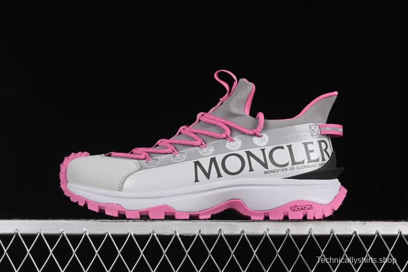 Moncler Trailgrip GTX Mountain Outdoor Shoes with Cordura Nylon Gore-Tex Waterproof Vibram Outsole - M00080M3457