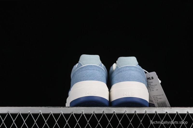 New York Yankees MLB Chunky Liner Denim Basic Platform Sandals - 3ASXCVT4N50BLS