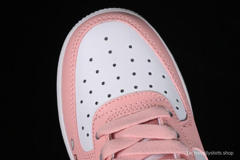 Nike Air Force 1'07 Low Casual Sneakers with Cuddle Bear Design - YY2024-762