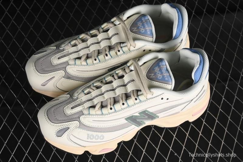 New Balance 1000 Series Retro Dad Style Low-Top Casual Running Shoes - M1000WA