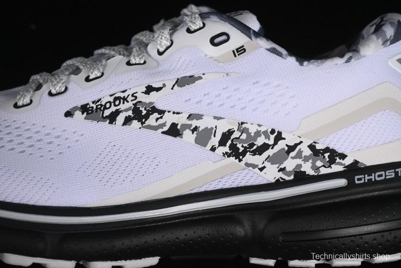 Brooks Ghost 15 Running Shoes with DNA LOFT V2 Cushioning and Breathable Air Mesh - 1103931D149