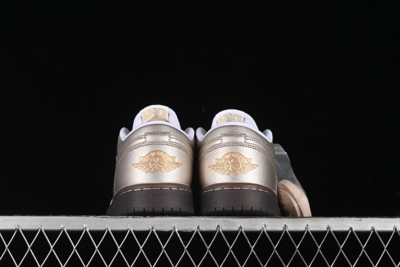 Nike Air Jordan 1 Low Retro Basketball Shoes Platinum - HQ3529-099