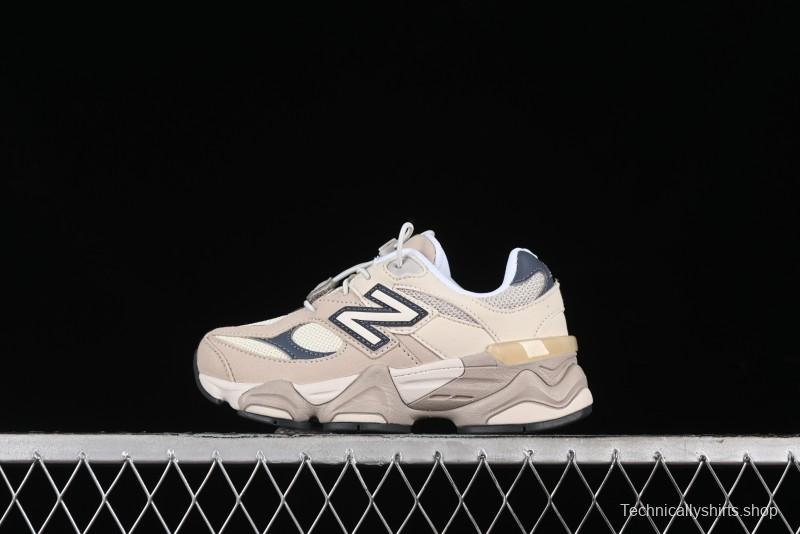 New Balance 9060 Series Kids Hook and Loop Sneakers - PV9060EB