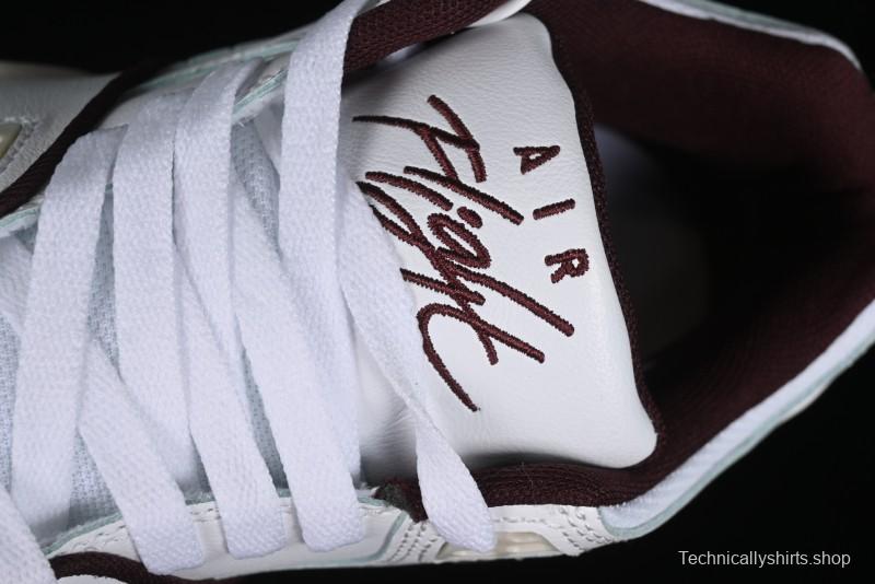 Nike Air Flight 89 Low Basketball Shoes with Air Cushion Technology - FQ8256-100