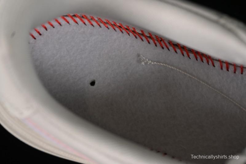 Nike Air Force 1 PLT AF ORM Triple White Low Top Casual Sneakers - DJ9946-108