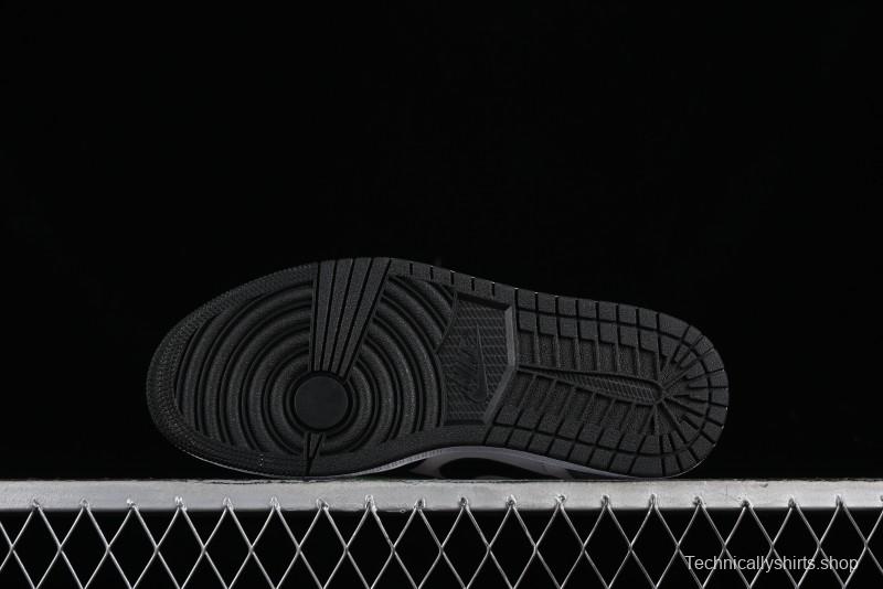 Nike Air Jordan 1 Low Retro Basketball Shoes with Cosmic Exploration Theme - 553558-132