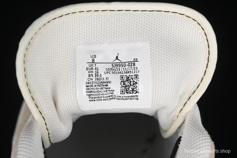 Nike Air Jordan 1 Low AJ1 The North Face Collaboration - Beige Coffee Retro Basketball Shoes - SJ9950-028