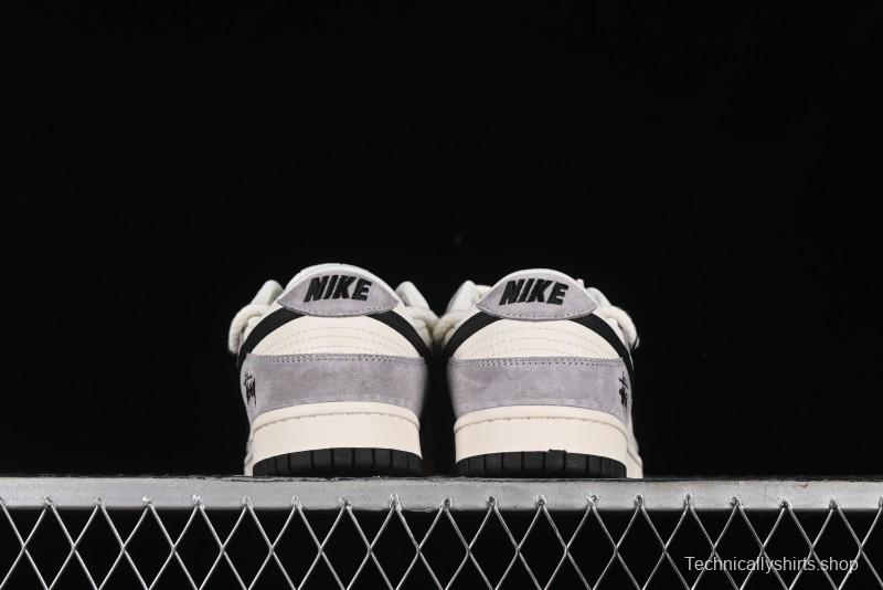 Nike SB Dunk Low Stussy Anniversary Edition Customized Low-Top Casual Skate Shoes - SJ2068-293