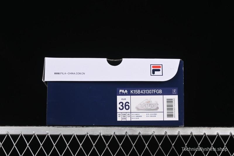 Fila Kids Non-Slip Wear-Resistant Thick Sole Casual Running Shoes - K15B431307FGB