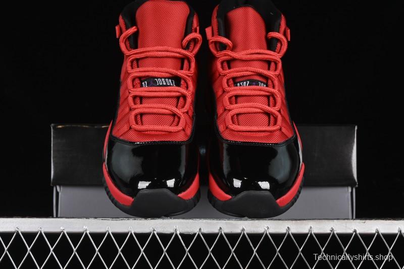 Nike Air Jordan 11 Retro High Top Basketball Shoes in Black/Red - CT8012-600