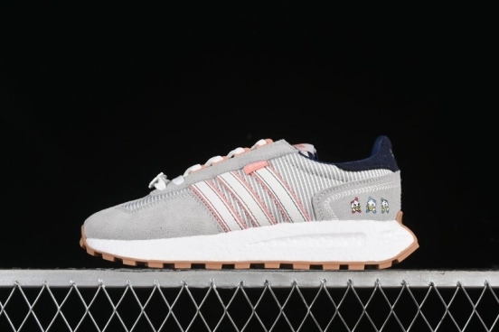 Adidas Retropy E5 Running Shoes with Popcorn Foam Technology - JR0107